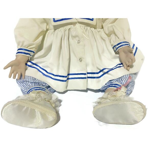 Virginia Ehrlich Turner Porcelain Doll Michelle Hamilton Collection 19" Tall - Picture 9 of 9